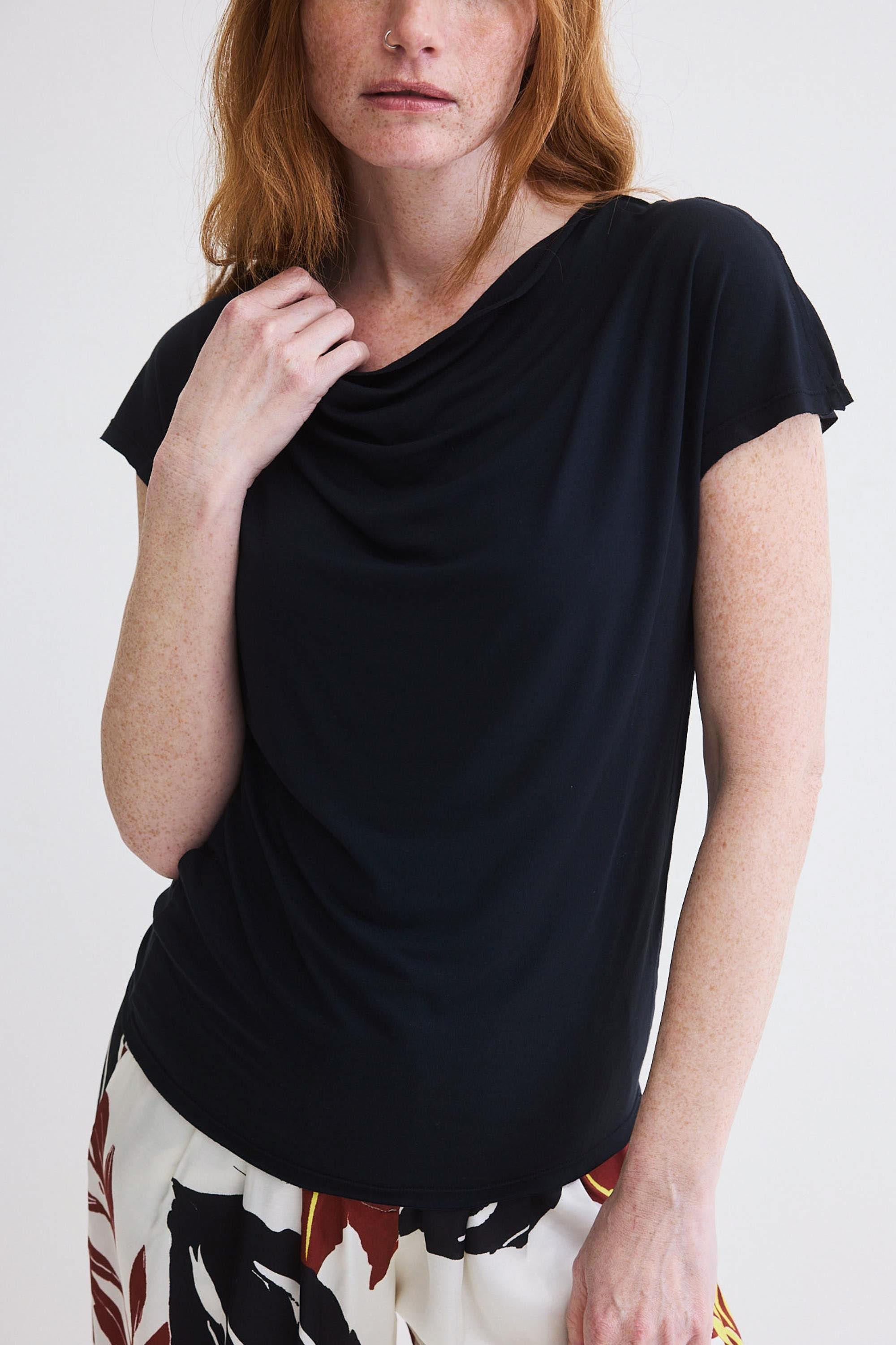 Easy Cowl Neck Tee Product Image