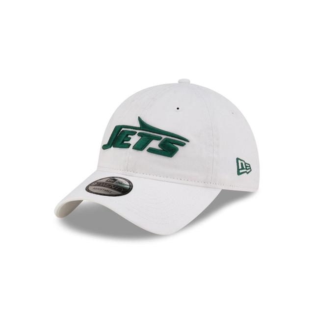 New York Jets NFL Core Classic White 9TWENTY Adjustable Male Product Image