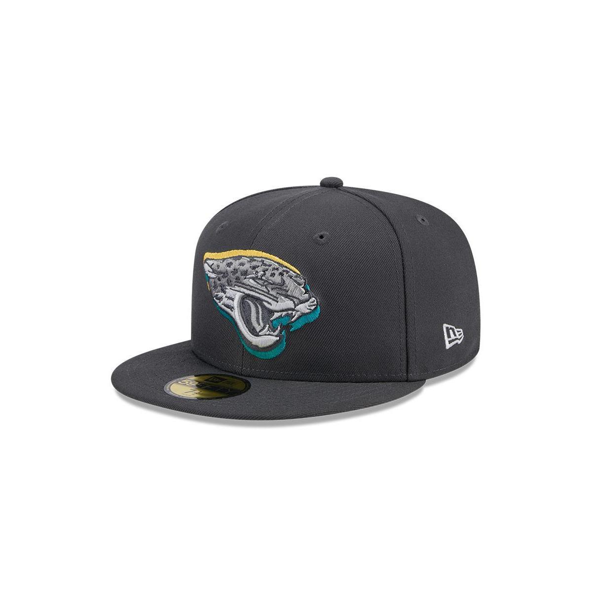 Mens New Era Graphite Jacksonville Jaguars Official 2024 NFL Draft On Stage 59FIFTY Fitted Hat Product Image