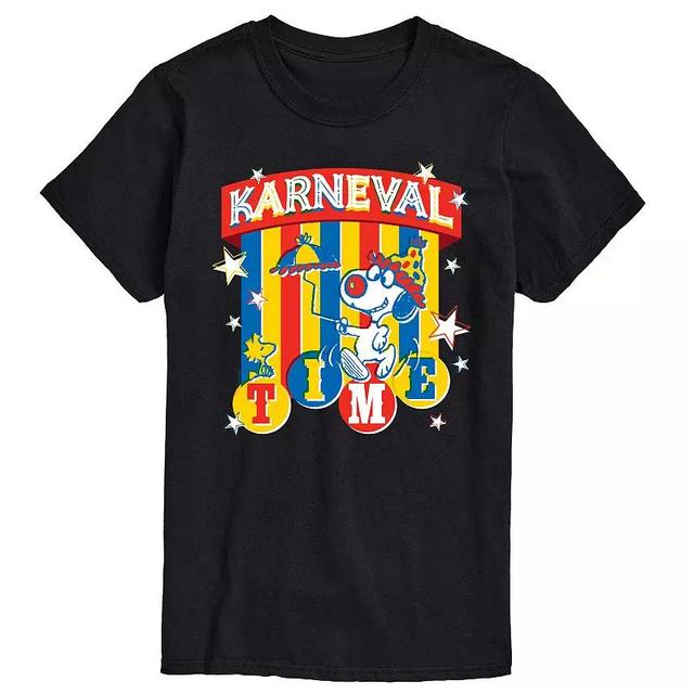 Big & Tall Peanuts Karneval Time Graphic Tee, Mens Product Image