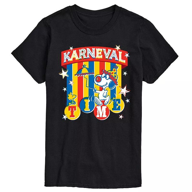 Big & Tall Peanuts Karneval Time Graphic Tee, Mens Product Image