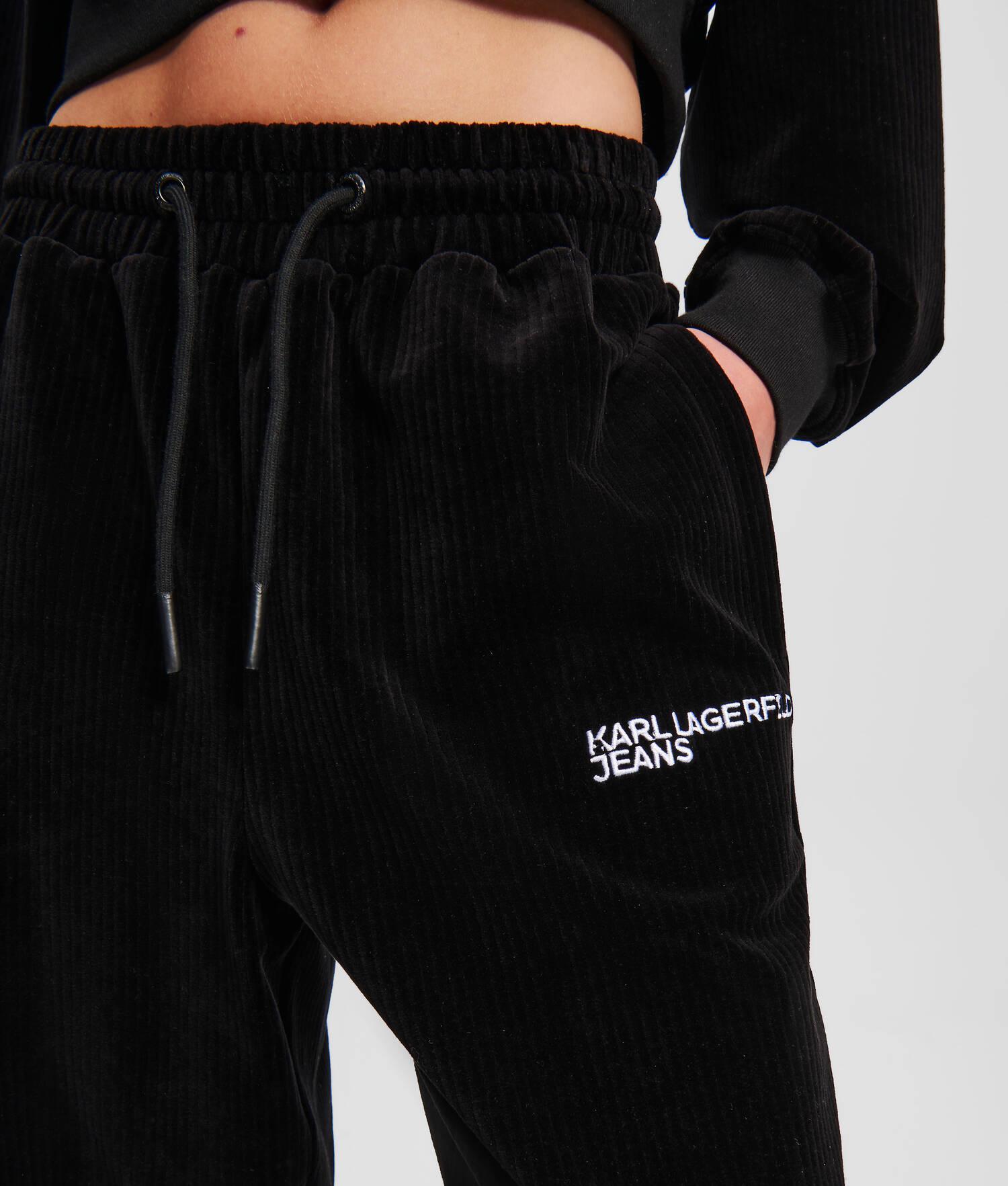 KLJ VELVET CORDUROY SWEATPANTS Product Image