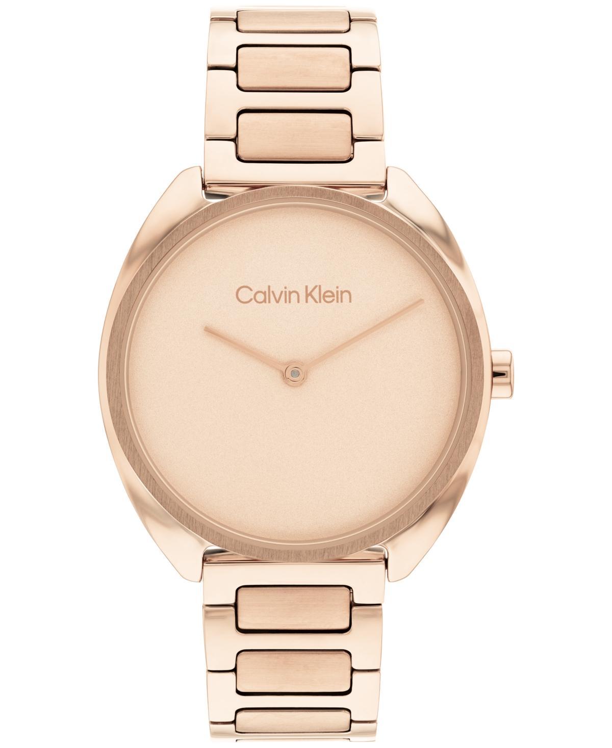 Calvin Klein Women's Adorn Bracelet Gold Plated 34mm Watch - Metallic Product Image