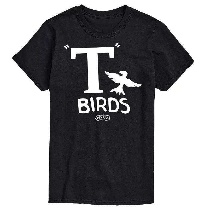 Big & Tall Grease T Birds Graphic Tee, Mens Product Image