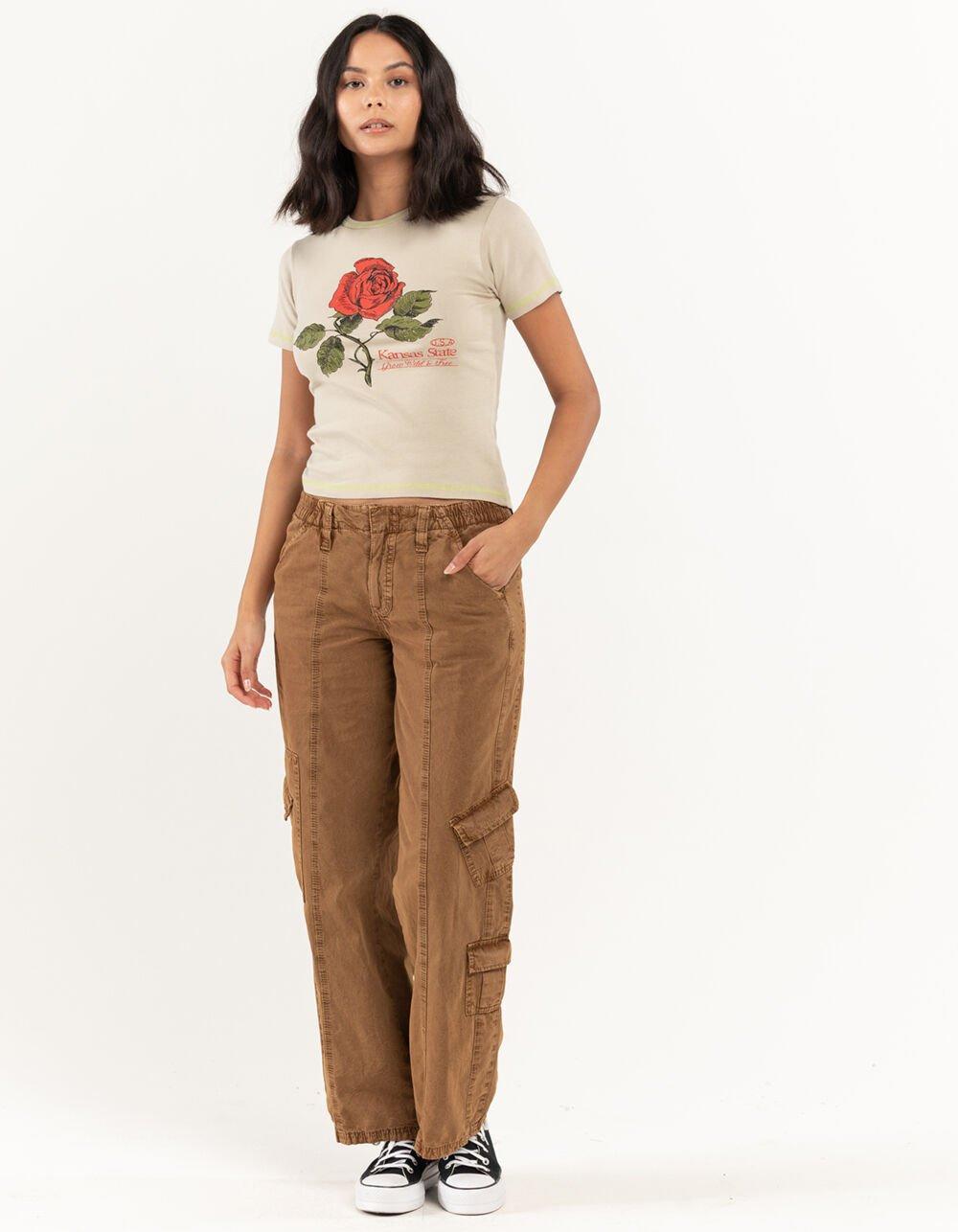 BDG Urban Outfitters Kansas Rose Womens Baby Tee Product Image