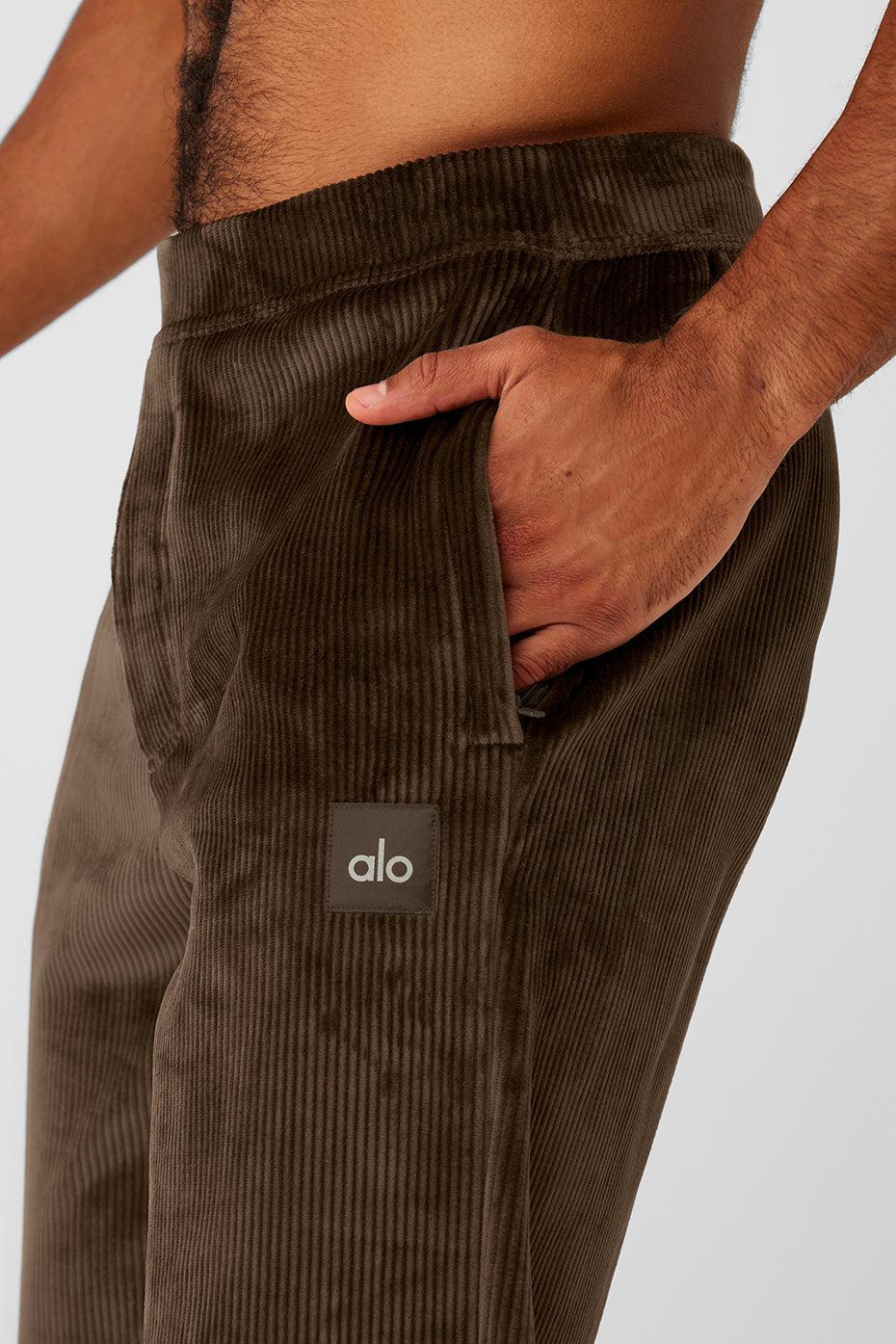 Velour Baller Pant - Espresso Product Image