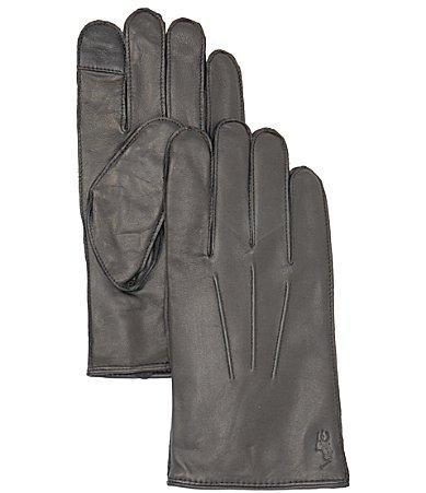 Polo Ralph Lauren Mens Water Repellent Nappa Touch Gloves Product Image