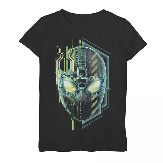 Girls 7-16 Marvel Spider-Man Far From Home Techno Stealth Suit Tee, Girls Product Image