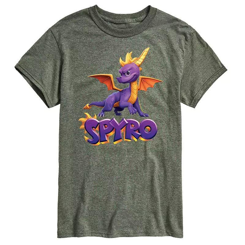 Mens Spyro Pose and Logo Tee Product Image