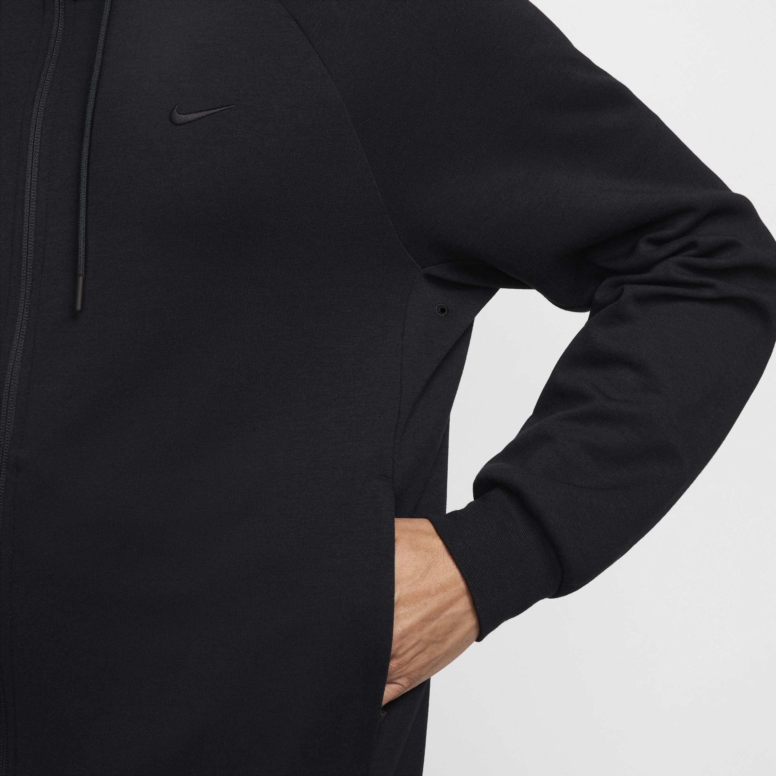 Nike Mens Nike Dri-FIT UV Primary Full-Zip Hoodie - Mens Black/Black Product Image