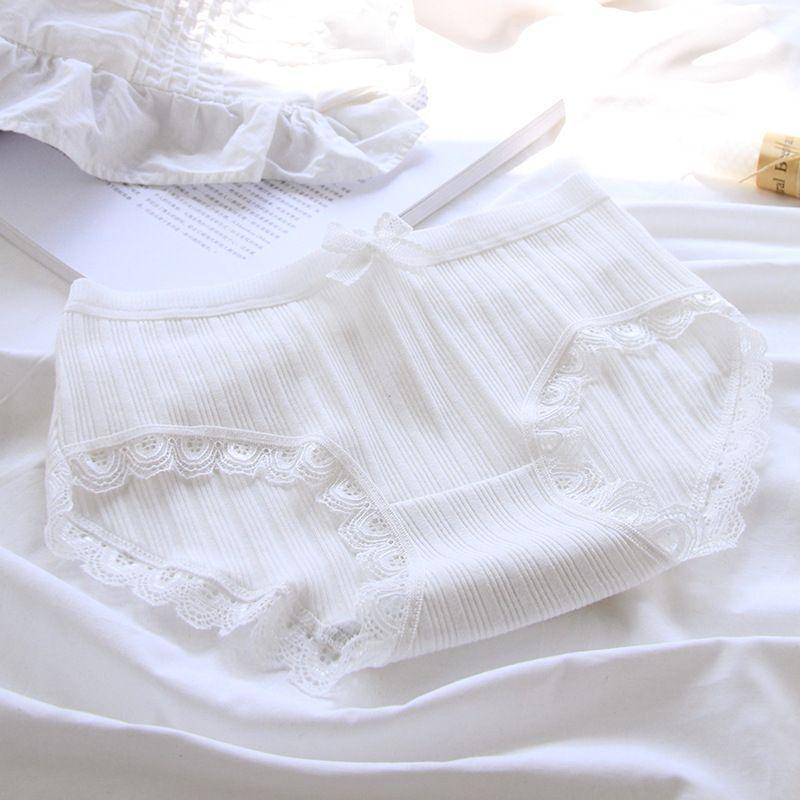 Lace Trim Panties Product Image