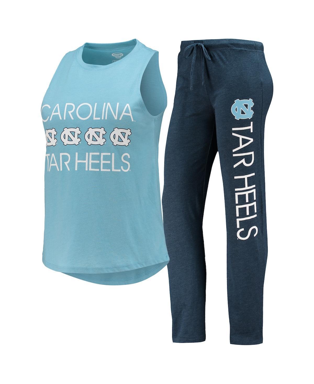 Womens Concepts Sport /Carolina Blue North Carolina Tar Heels Tank Top & Pants Sleep Set Product Image