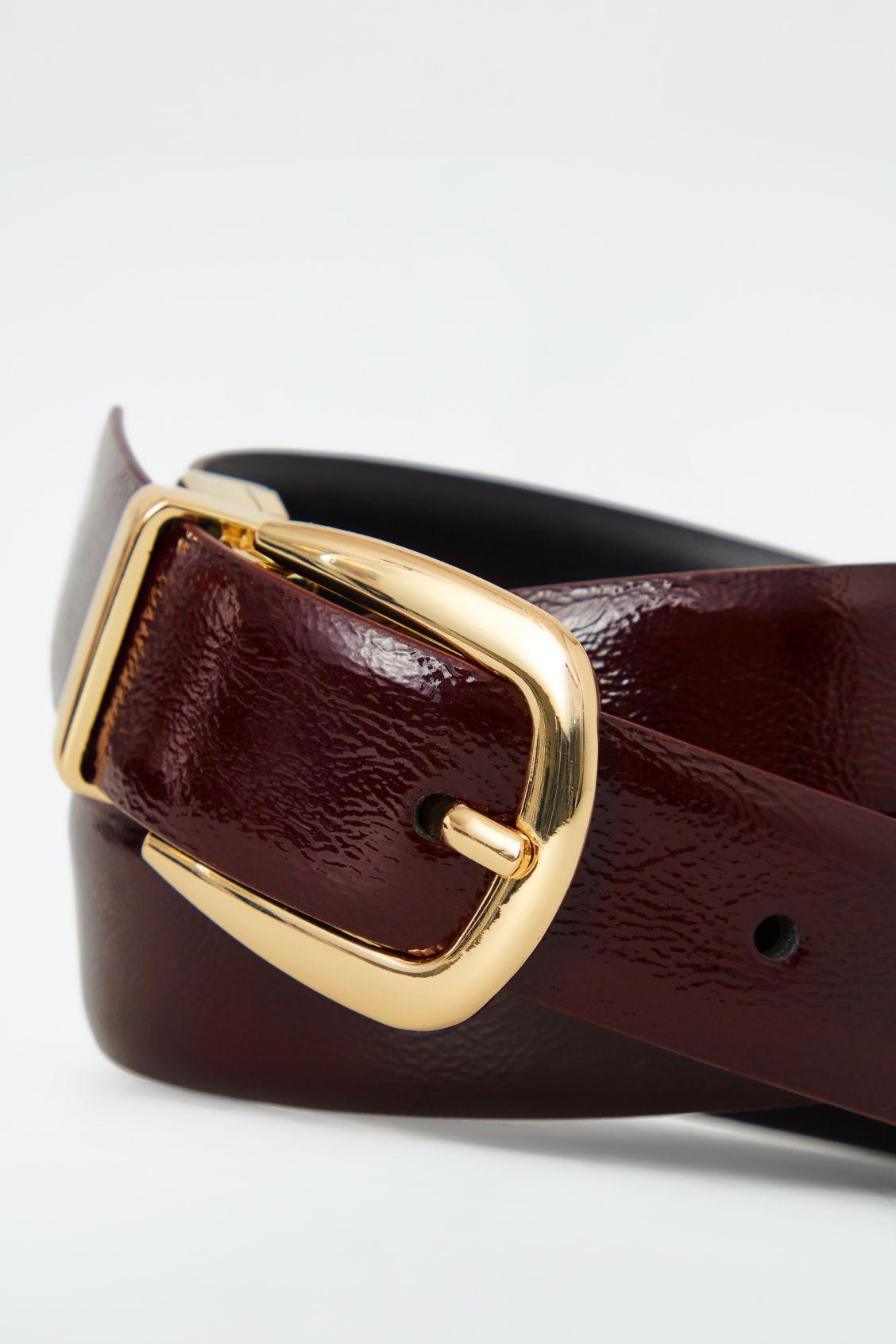 REVERSIBLE LEATHER BELT Product Image