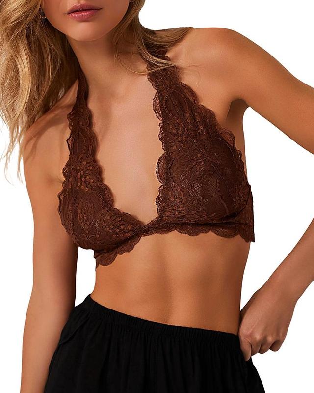 Free People Last Dance Lace Halter Bralette Product Image