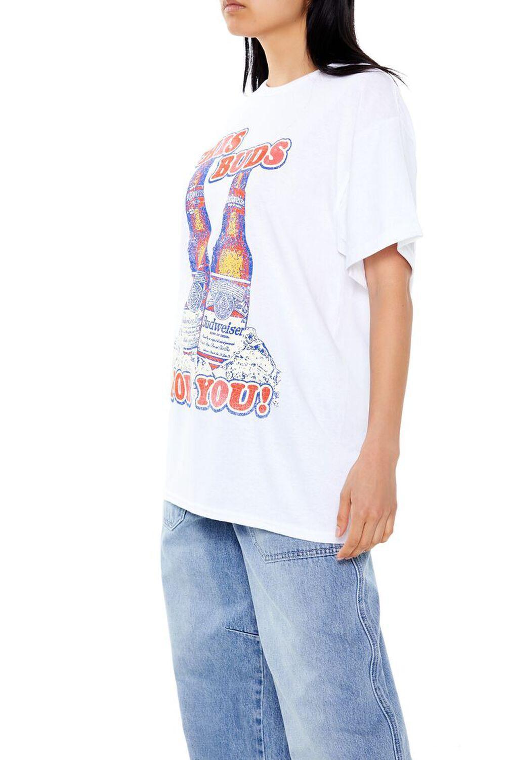 Oversized Budweiser Graphic Tee | Forever 21 Product Image