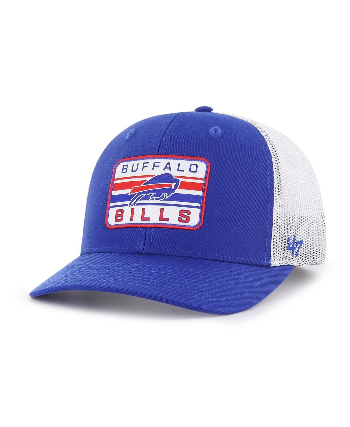 Mens 47 Brand Royal Buffalo Bills Drifter Adjustable Trucker Hat - Royal Product Image