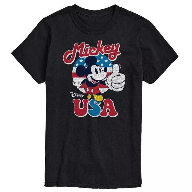 Disneys Mickey Mouse Mens USA Americana Graphic Tee Product Image