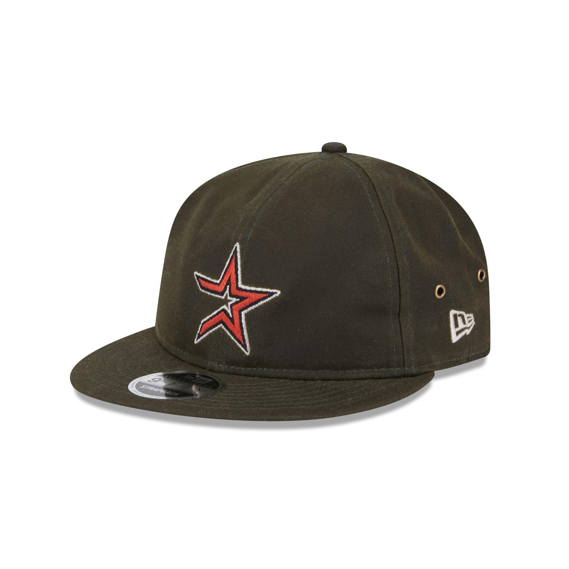 Houston Astros Rifle Green Retro Crown 9FIFTY Adjustable Hat Male Product Image