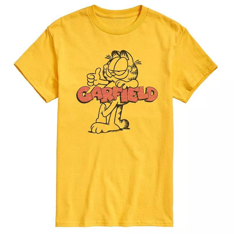 Mens Garfield Logo Thumbs Up Tee Product Image