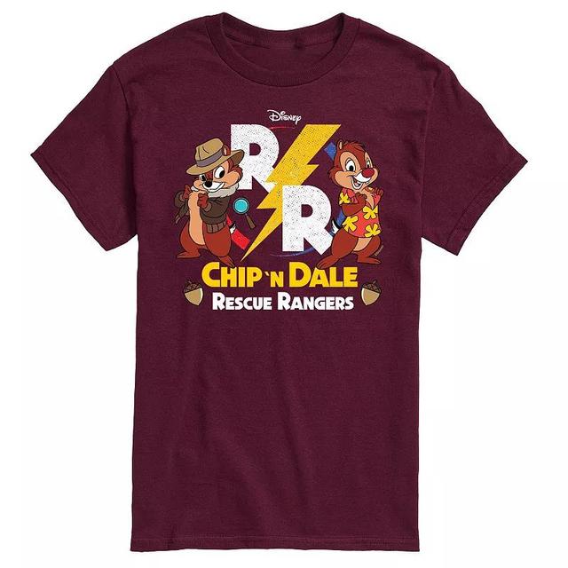 Disneys Mickey Mouse Mens Chip N Dale Rescue Rangers Logo Graphic Tee Product Image