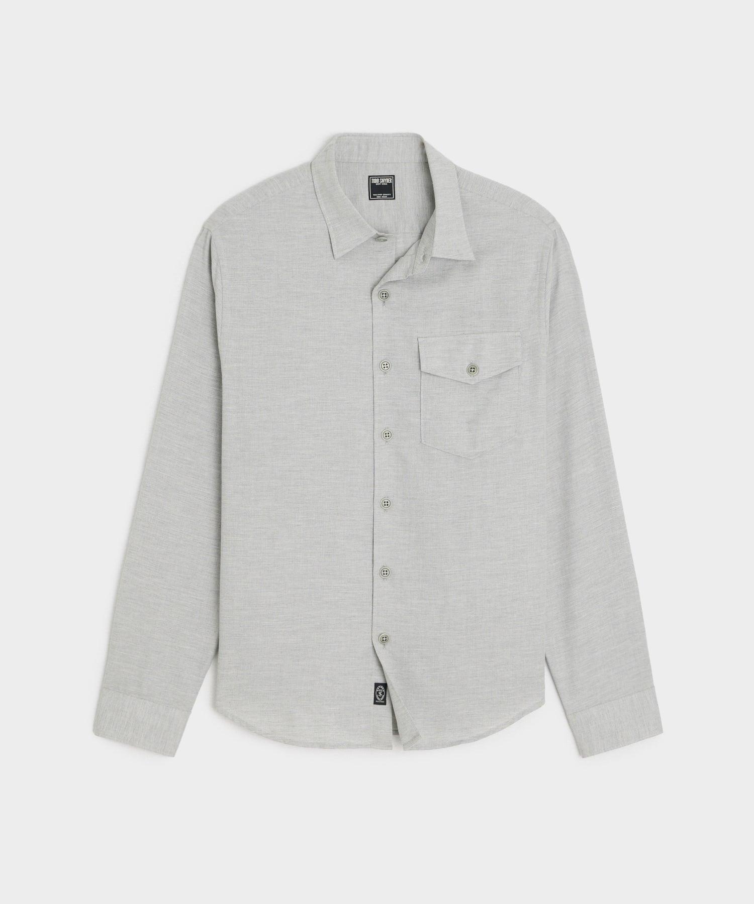 Cotton-Cashmere Lodge Shirt Product Image