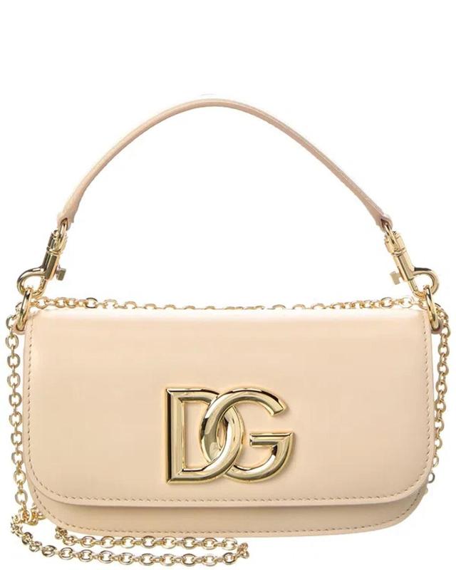 3.5 Leather Shoulder Bag In Pink Product Image