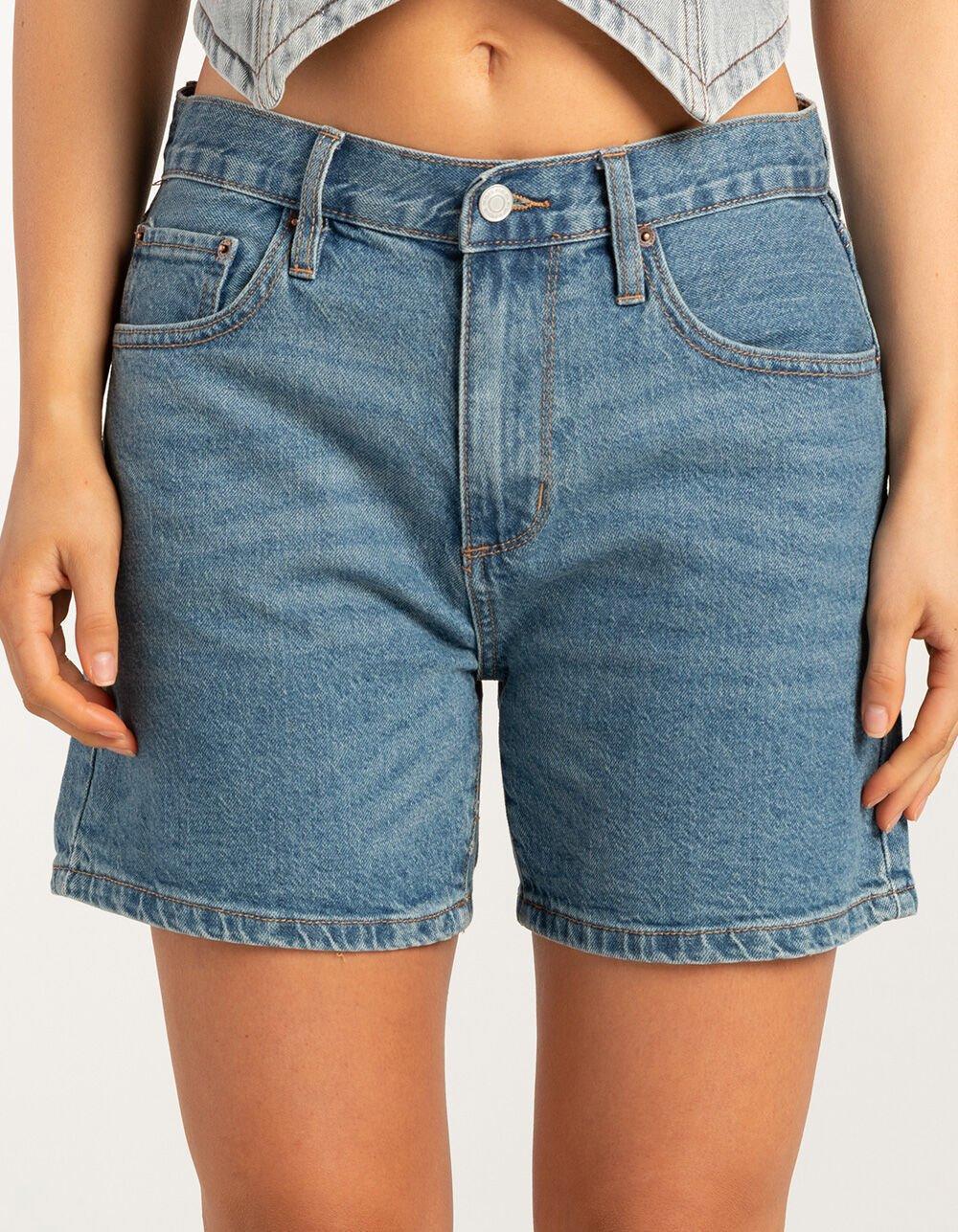 RSQ Womens High Rise Midi Shorts Product Image