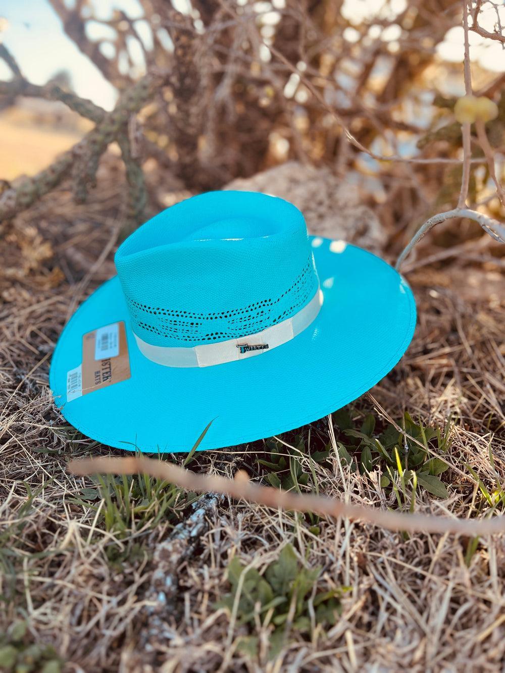 Rolling Around In The Turquoise Straw Hat product image