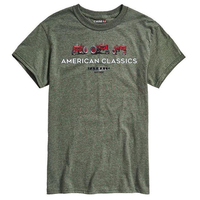 Mens Case IH Classic 2 Tractors Tee Med Grey Product Image