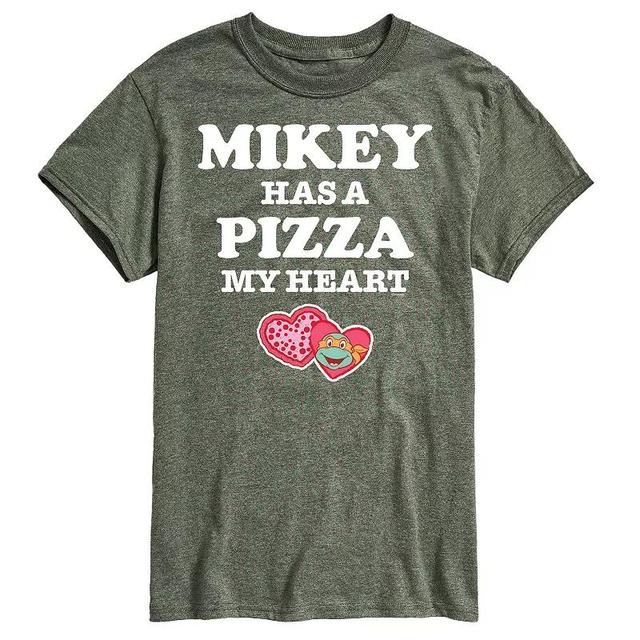 Mens TMNT Pizza My Heart Mikey Tee Product Image