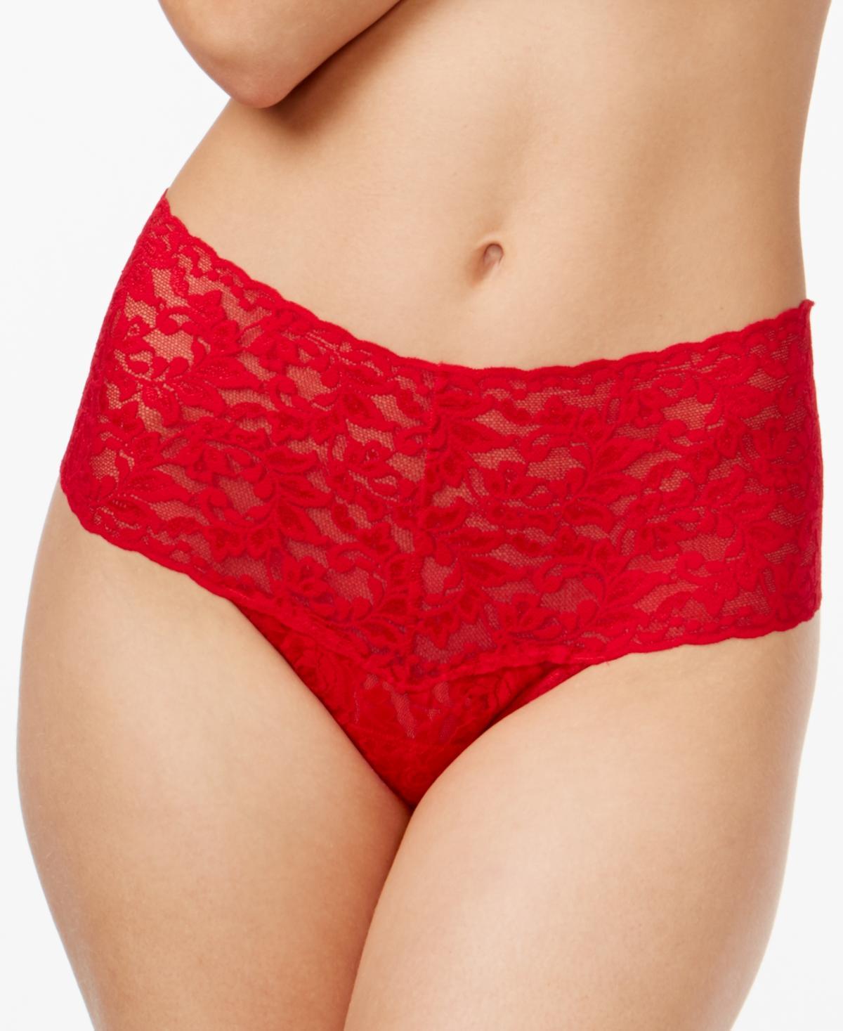 Hanky Panky Signature Lace Retro Thong Product Image