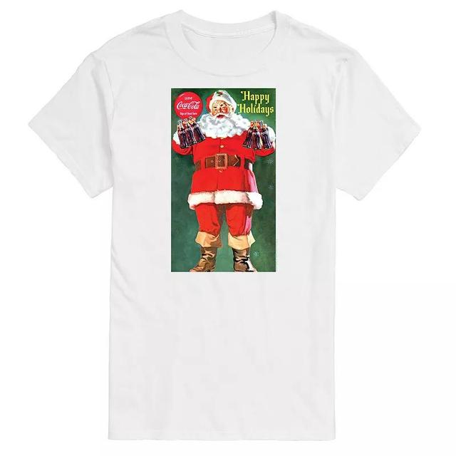 Mens CocaCola Vintage Santa Tee Product Image