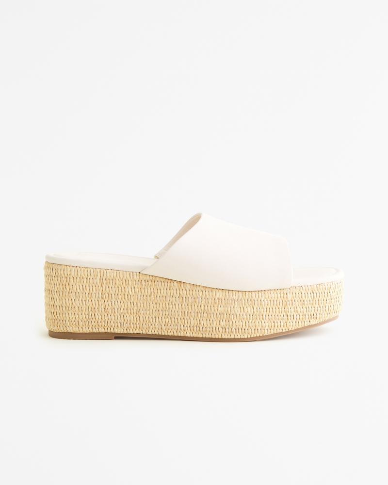 Straw Platform Heels product image