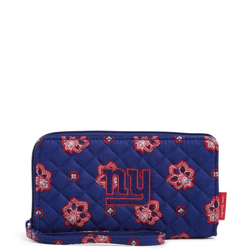 Vera Bradley NFL RFID Front Zip Wristlet Women in New York Giants Bandana Product Image