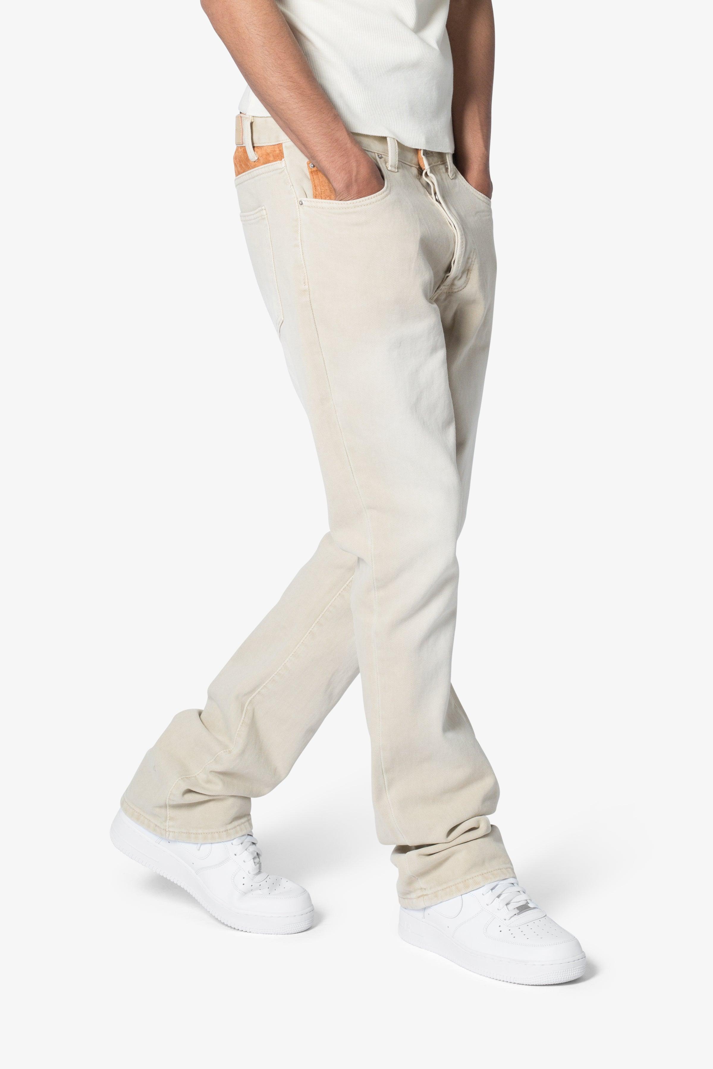 B375 Flare Denim - Light Tan Product Image