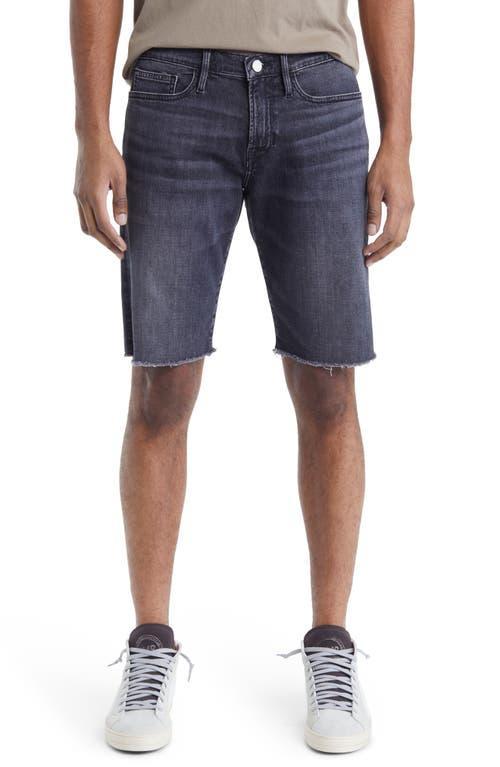 FRAME LHomme Cutoff Denim Shorts Product Image