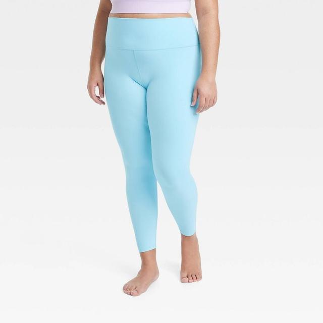 Womens Everyday Soft Ultra High-Rise Leggings - All in Motion Light Blue XXL Product Image