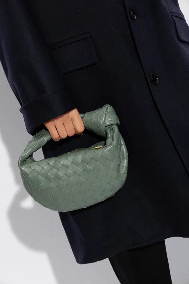 BOTTEGA VENETA Mini Jodie Handbag In Green Product Image