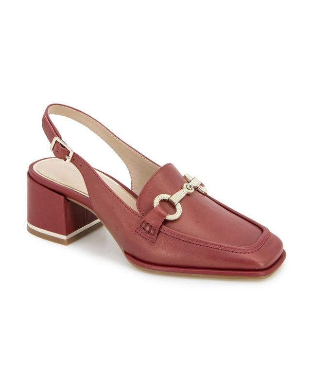 Kenneth Cole New York Womens Elina Block Heel Loafers Product Image