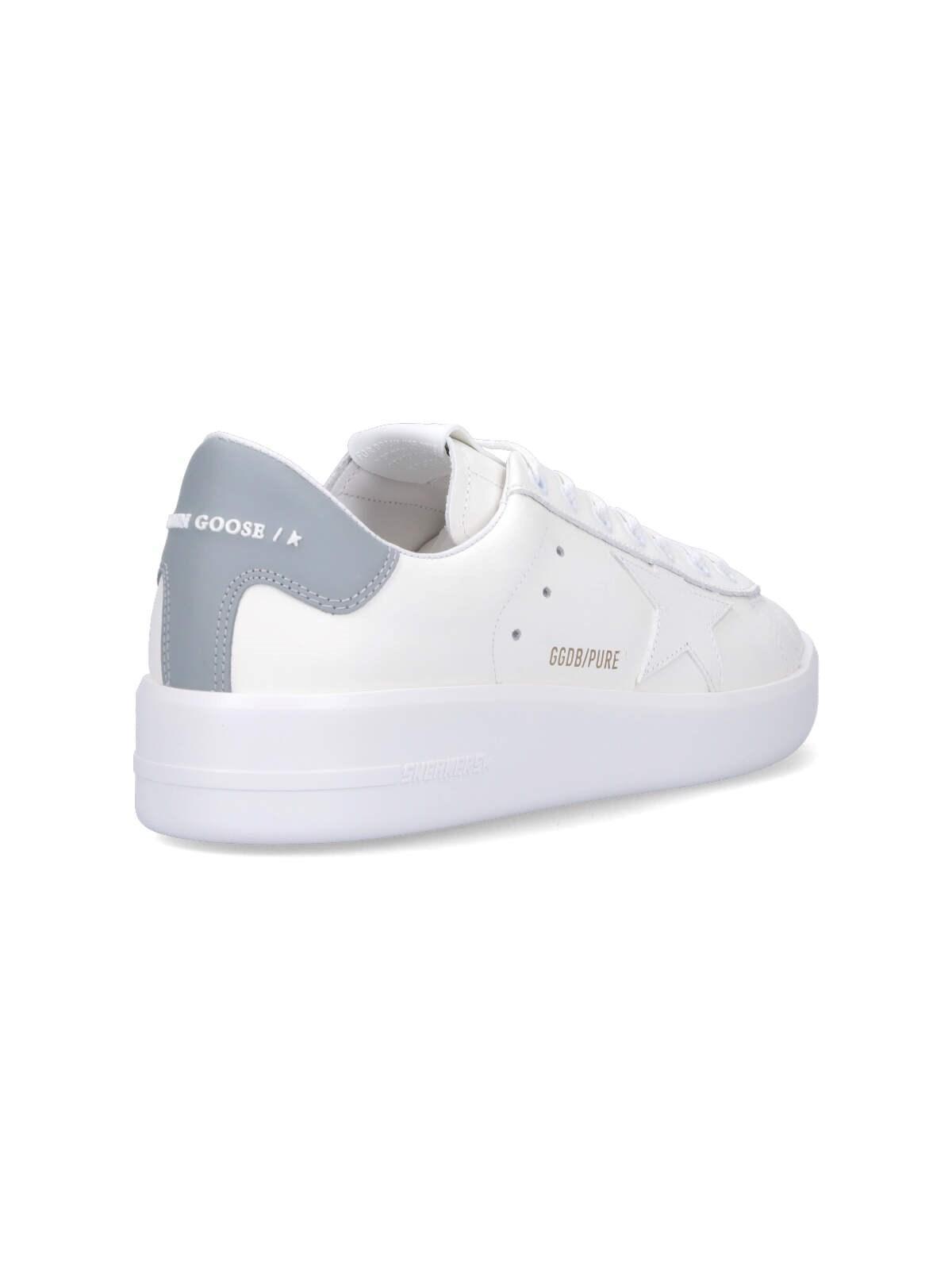 Pure Star Leather Sneakers In White Product Image