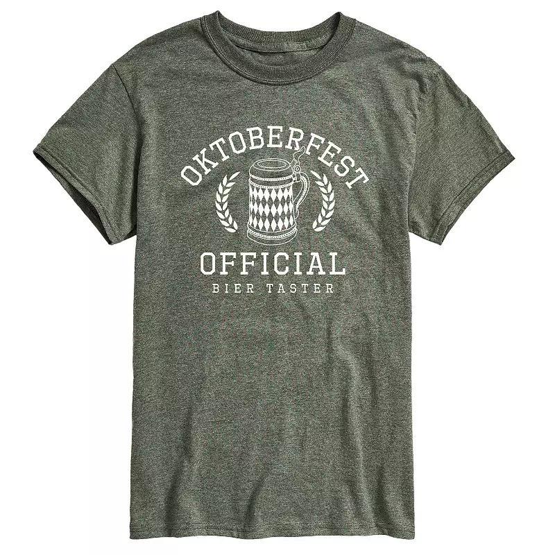 Mens Oktoberfest Official Bier Taster Tee Product Image