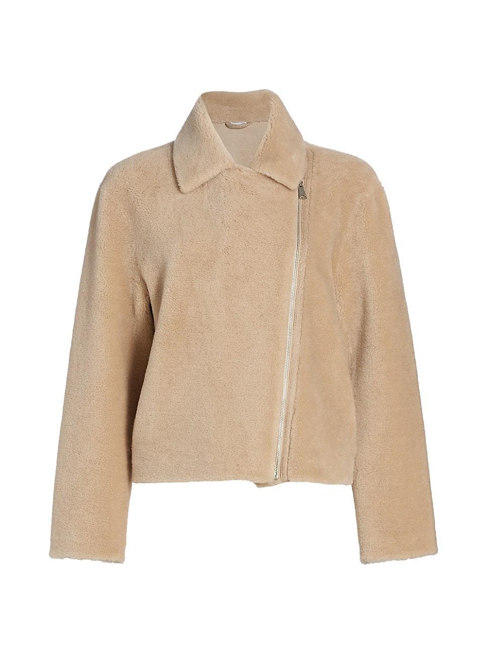 Womens Lambswool Asymmetric Jacket Product Image