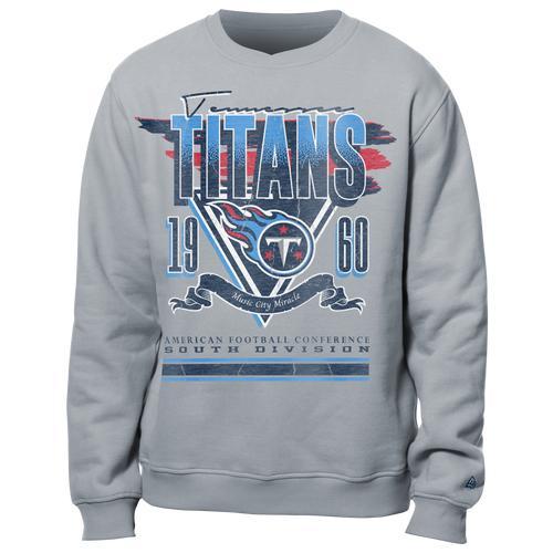 New Era Mens Titans Crew Sweatshirt - Multi/Grey Product Image