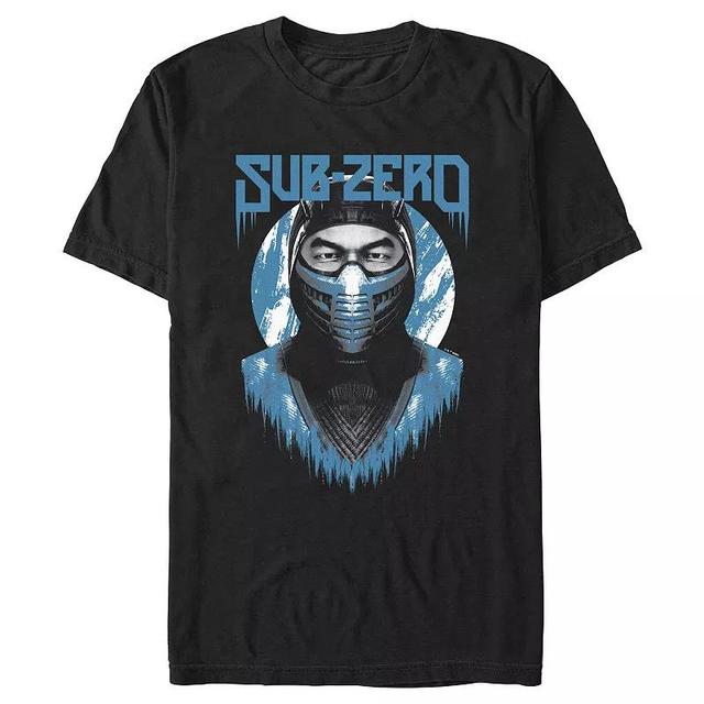 Mens Mortal Kombat Subzero Bust Graphic Tee Product Image