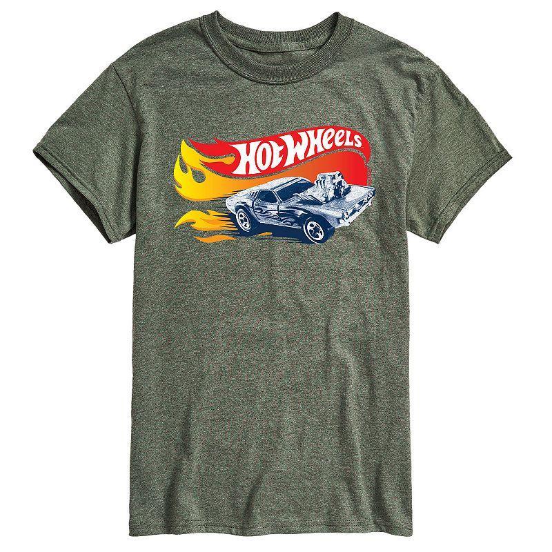 Mens Hot Wheels Flames Tee Product Image