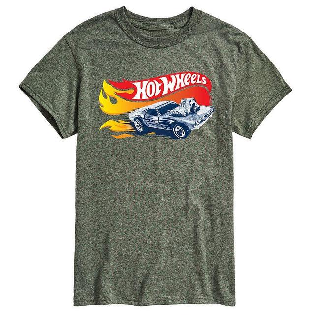 Mens Hot Wheels Flames Tee Product Image