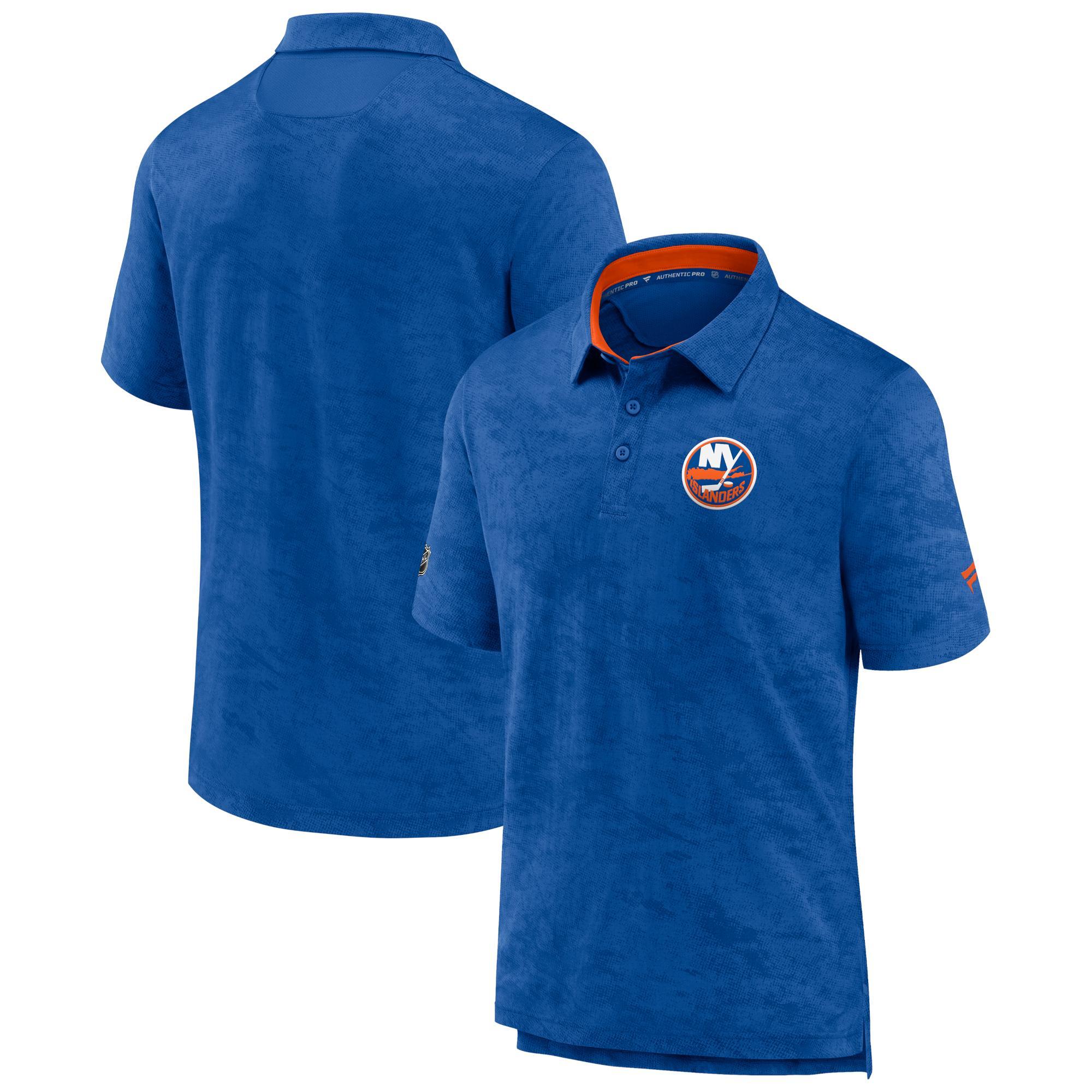 Mens Fanatics Branded Navy New York Rangers Authentic Pro Rink Polo Product Image