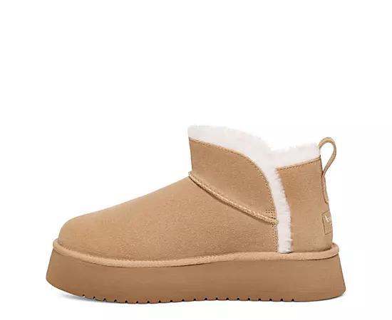 Koolaburra by UGG WOMENS KOOLA ULTRA MINI PLATFORM FUR BOOT Product Image