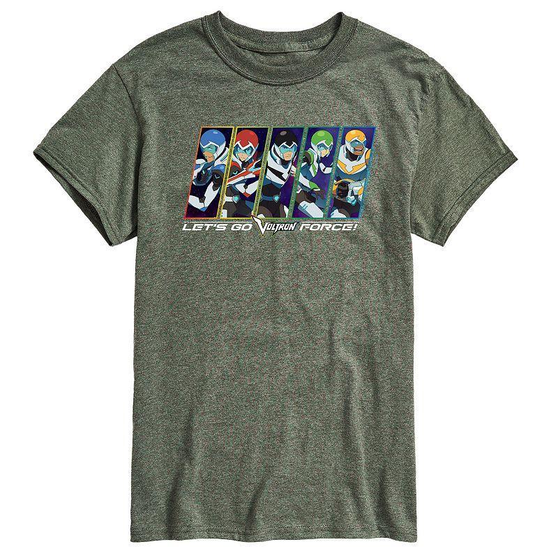 Mens Voltron Lets Go Voltron Force Graphic Tee Blue Product Image