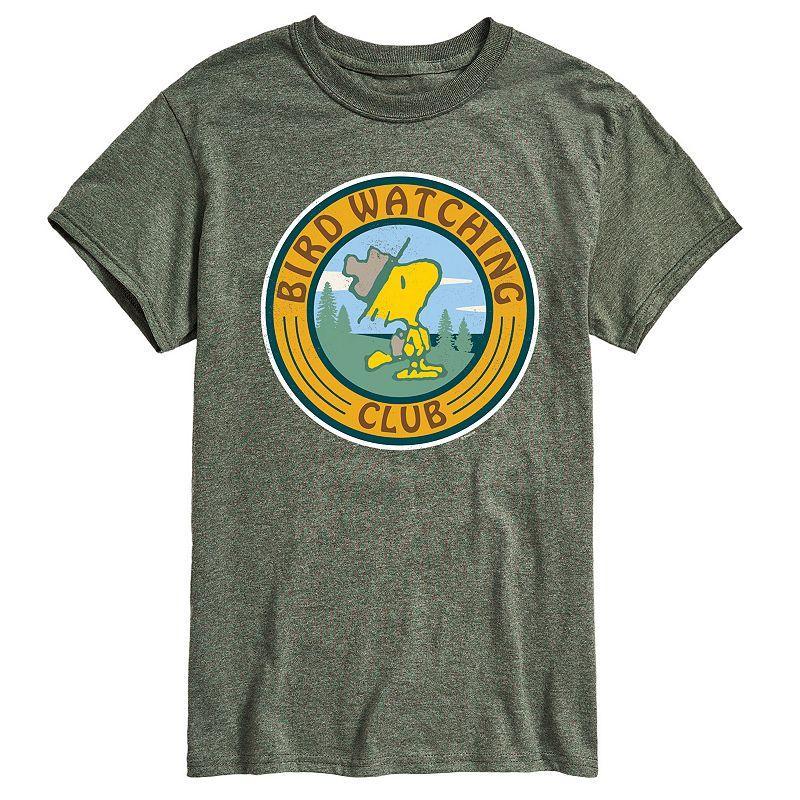 Mens Peanuts Bird Watching Graphic Tee Product Image